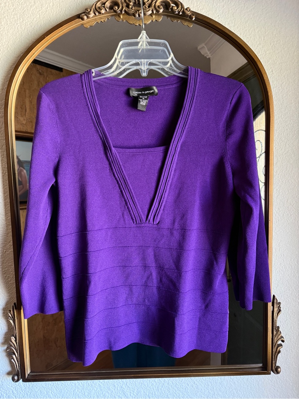 Cable & Gauge Blouse